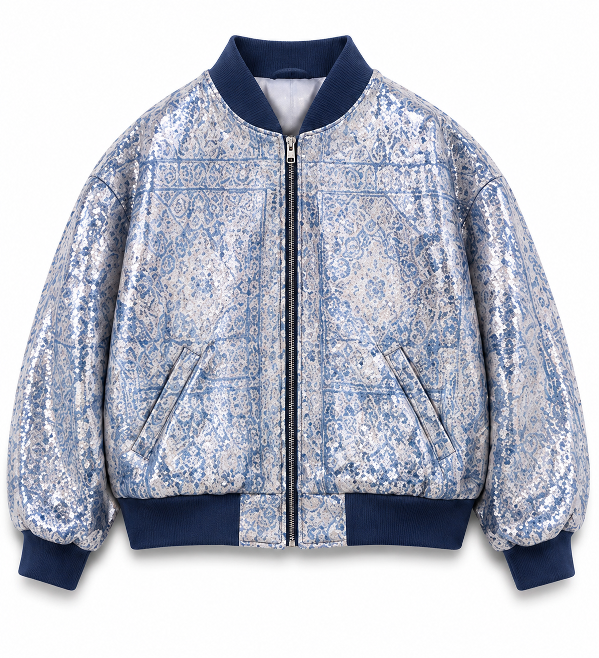 BAGGY CREW NECK JACKET
